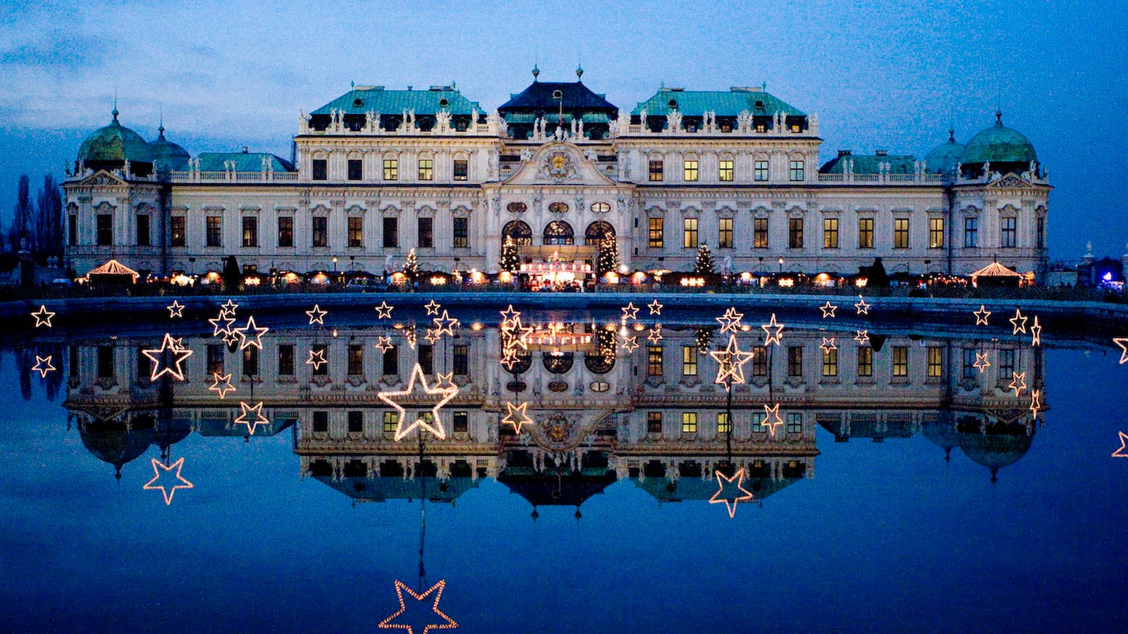 Christmas Village at Belvedere Palace